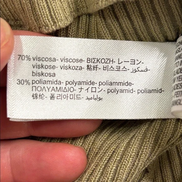 Zara Ribbed Racerback Tank - Picture 6 of 7